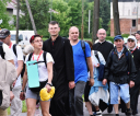 Pielgrzymi z Bieszczad w drodze na Jasną Górę