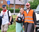 Pielgrzymi z Bieszczad w drodze na Jasną Górę