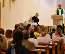 Pielgrzymi z Bieszczad w drodze na Jasną Górę