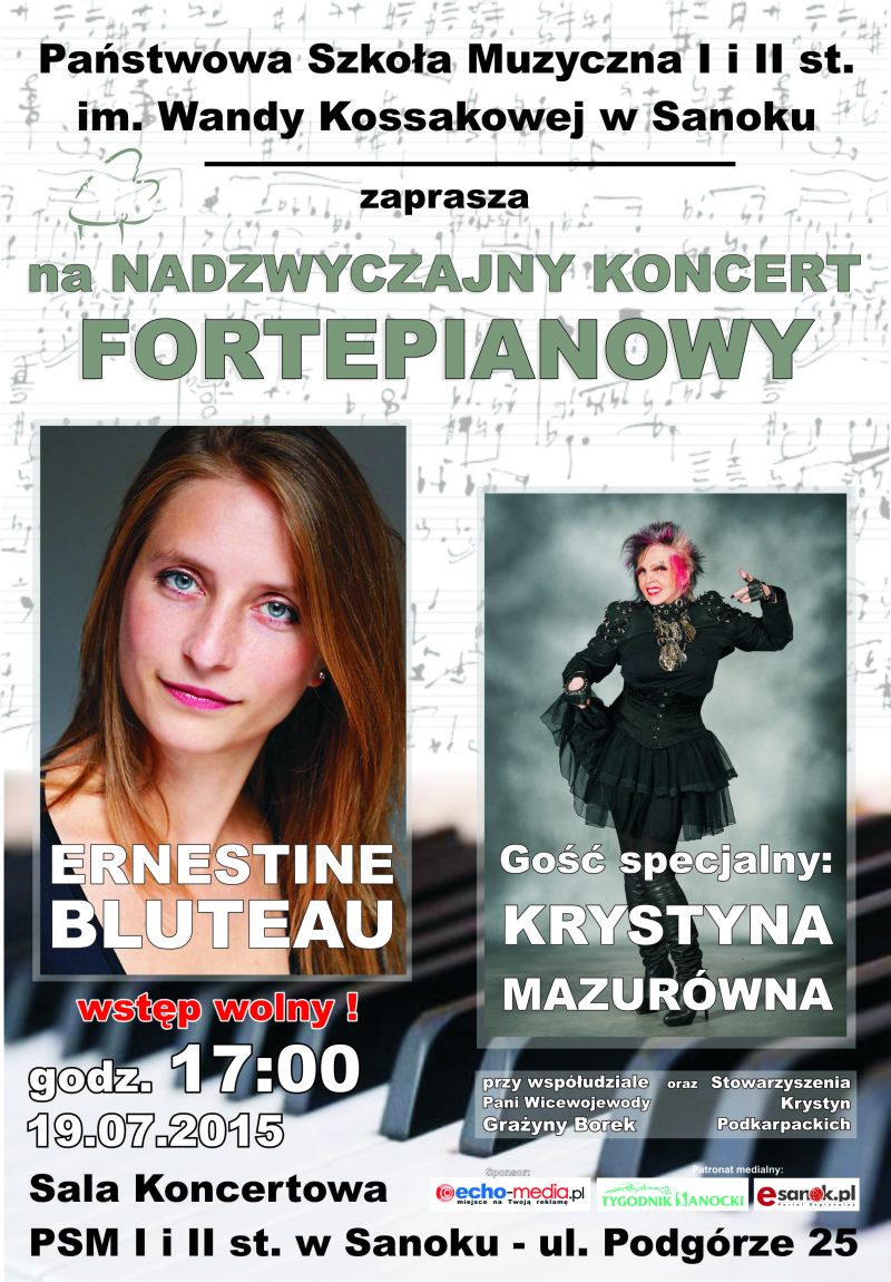 Koncert Ernestine Bluteau