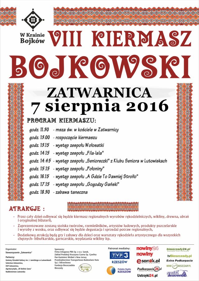 Plakat Kiermasz Bojkowski 2016(1)