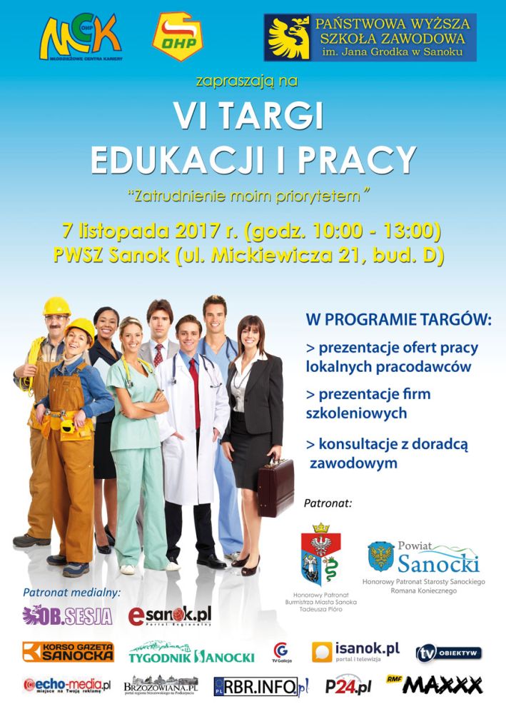 Plakat Targi Pracy 2017 internet