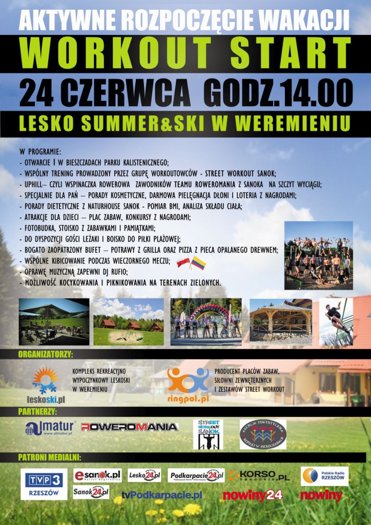 Workout Start - lesko ski plakat (1)