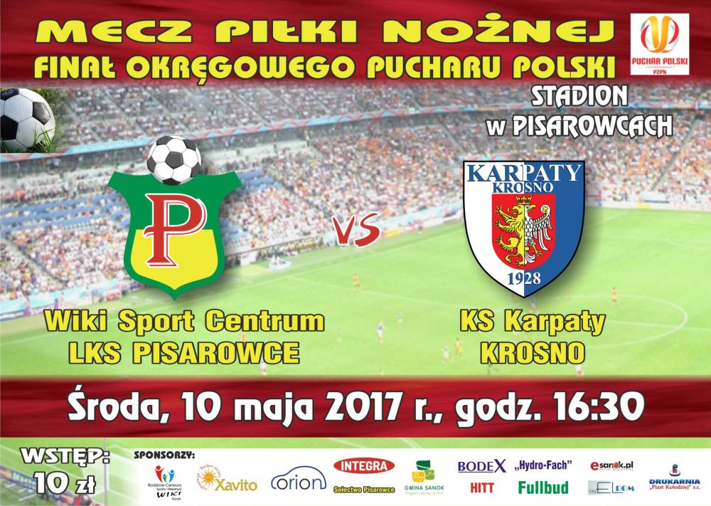 pisarowce LKS plakat i bilet 2018_Karpaty0
