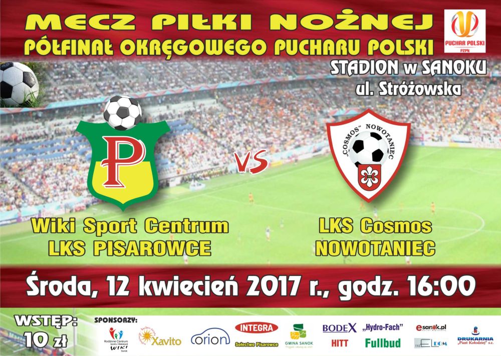pisarowce LKS plakat_2018_Cosmos Nowotaniec0