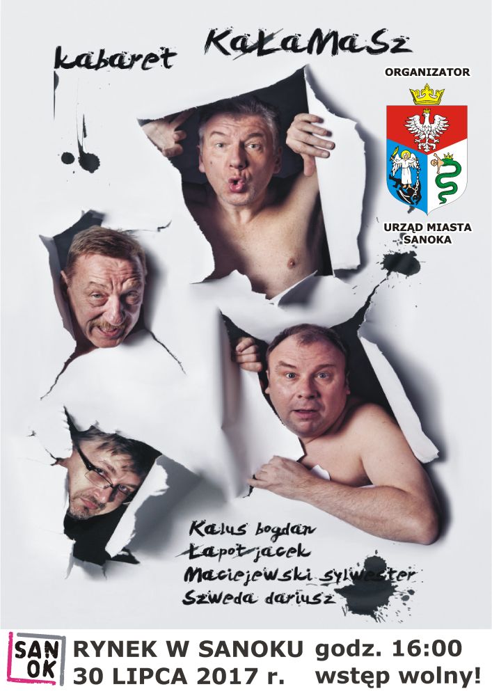 plakat kabaret kalamasz