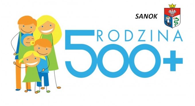 rodzina 500 + sanok