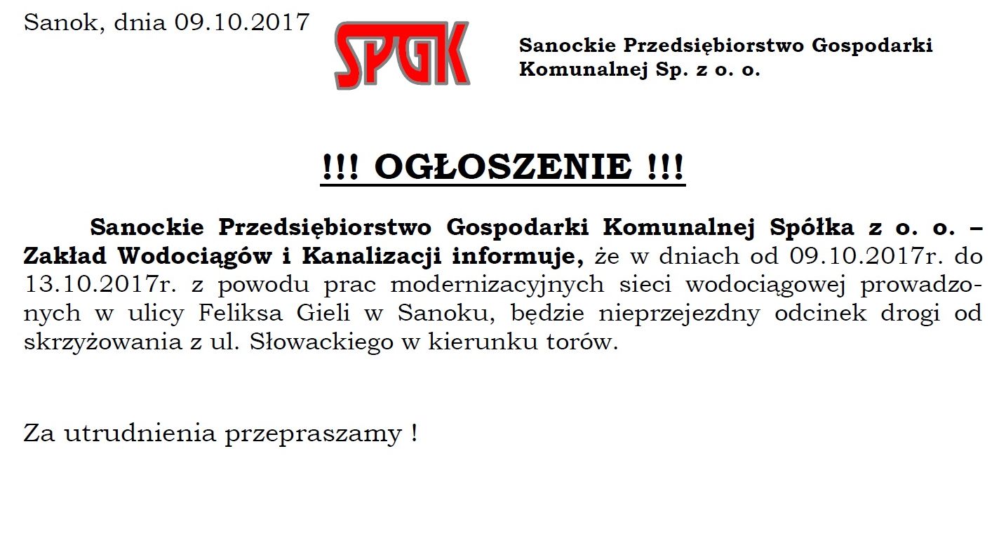 spgk komunikat