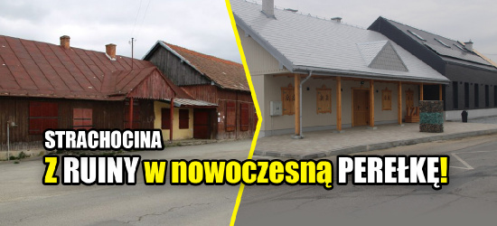 STRACHOCINA. Z ruiny w nowoczesne centrum kultury i tradycji! (VIDEO, ZDJĘCIA)