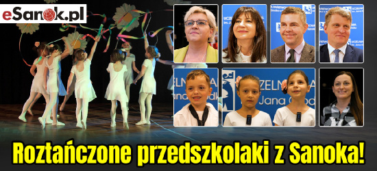 Sanockie przedszkolaki zachwyciły w tańcu! Efektowne występy, uśmiechy i gromkie brawa! (VIDEO)