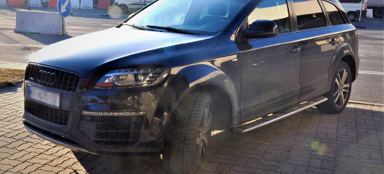 Skradzione audi na granicy. To najdroższy pojazd zatrzymany w tym roku (FOTO)
