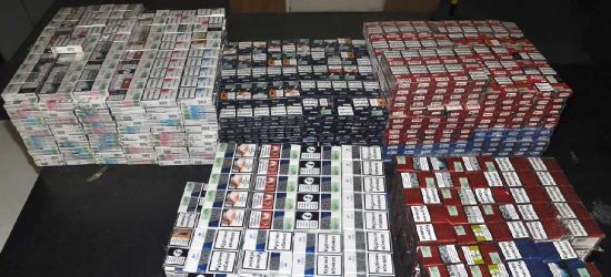 Zatrzymany na gorącym uczynku podczas składowania kontrabandy na posesji