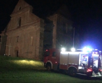 Pożar w klasztorze. Konieczna ewakuacja. Są ranni (FILM)