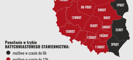 Komunikat WOT: Natychmiastowe stawiennictwo żołnierzy!