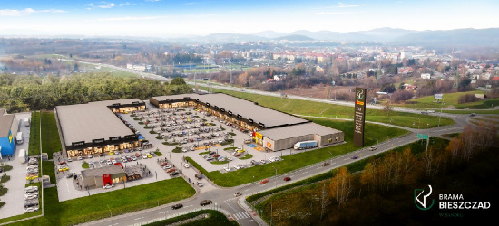 SANOK: Park handlowy Brama Bieszczad w Sanoku! (WIZUALIZACJA)