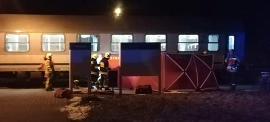 Tragedia w Zagórzu! Mężczyzna wpadł pod pociąg! Zginął