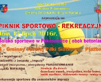 GMINA SANOK: Piknik Sportowo – Rekreacyjny w Pakoszówce