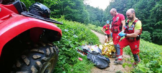 BIESZCZADY: Odwodnienia, złamania, zwichnięcia. Goprowcy i LPR w akcji (FOTO)