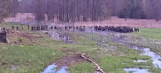 Gorąco na granicy z Białorusią. Zobacz NAGRANIE (VIDEO)
