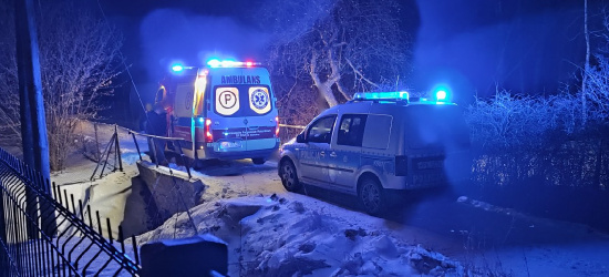 SANOK. Makabryczne odkrycie nad potokiem. Nie żyje młody chłopak