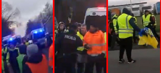 Gorąco na granicy. Szokujące okrzyki Ukraińców: Smiert Lachom (VIDEO)
