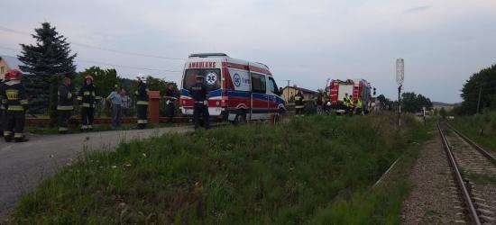 Tragiczny wypadek w Pisarowcach. Zginął mężczyzna przygnieciony przez kosiarkę (FOTO)