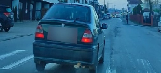 PODKARPACIE. Pirat drogowy wyprzedzał na pasach. VIDEO trafiło do policji