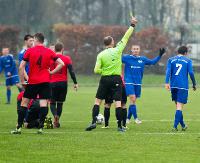 Kontrowersyjny karny rozstrzyga derby. W pojedynku wychowanków Stali, górą piłkarze LKSu (SKRÓT VIDEO, ZDJĘCIA)