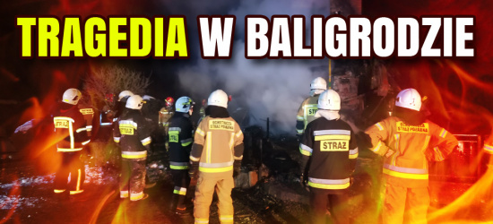 Tragedia w Baligrodzie. Zwęglone ciało 52-latki. Turyści spali na poddaszu. NOWE INFO. ZDJĘCIA
