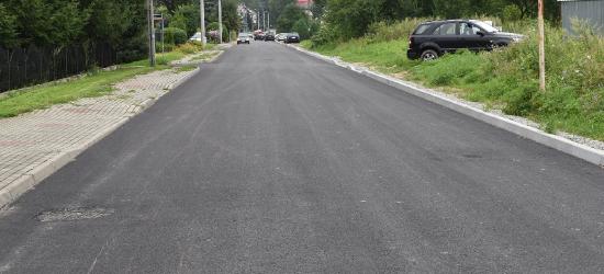 SANOK: Płowiecka i Sielska z nową nawierzchnią (FOTO)