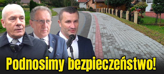 Inwestycje w bezpieczeństwo. Chodnik w Łukawicy gotowy (VIDEO)