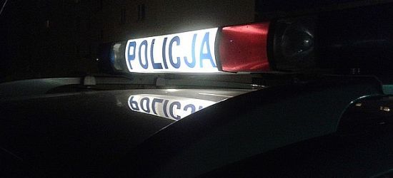 Na widok radiowozu, usiłował odjechać. Dlaczego?