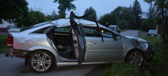 Wypadek w miejscowości Równe. Ciężko ranna 19-latka (FOTO)