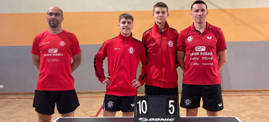 SKT SANOK RUBBER zwycięzcą V ligi tenisa stołowego!