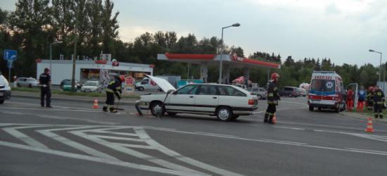 SANOK: Wymuszenie pierwszeństwa i stłuczka na Dąbrówce (ZDJĘCIA)