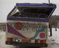 O wypadku hokeistów STSu w archiwalnym materiale video. Wspomnienia zawodników, którzy byli w autobusie (FILM)