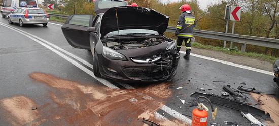 Czołówka w Domaradzu. Dzieci w samochodzie (ZDJĘCIA)