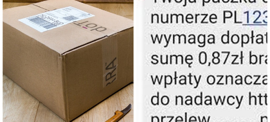 Czekasz na paczkę? Uważaj na SMS-y, bo możesz stracić oszczędności