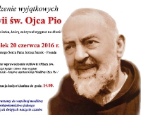 Relikwie św. Ojca Pio w Sanoku