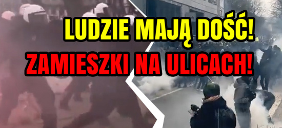 Antyrządowe protesty. Zamieszki na ulicach. Starcia z policją (VIDEO, ZDJĘCIA)