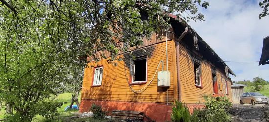 Pożar domu. Rodzina potrzebuje naszej pomocy! ZDJECIA