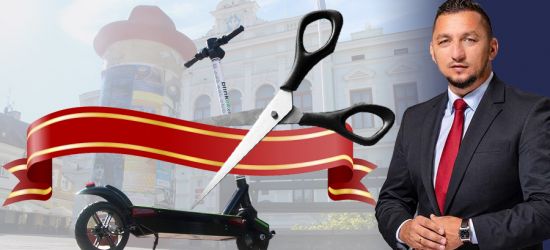 Na bezrybiu i hulajnoga rybą