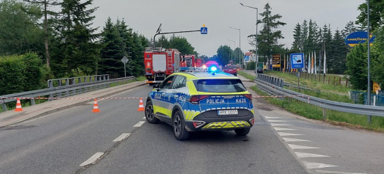 PODKARPACIE. Wyciek gazu na stacji paliw (FOTO)