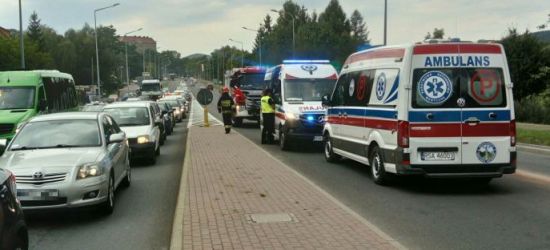 Utrudnienia na drogach w związku z kolizjami