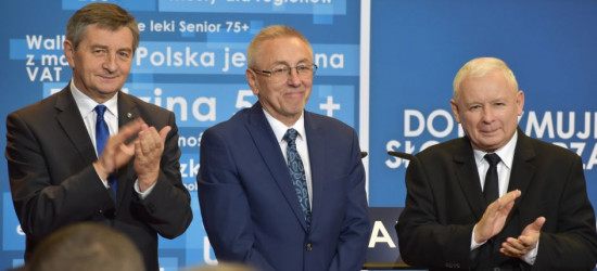 KACZYŃSKI W SANOKU: Wielka szansa dla Autosanu! Rząd chce uruchomić tu produkcję autobusów elektrycznych (FILM, ZDJĘCIA)