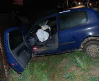 HUMNISKA: Pijany wjechał w audi. 28-latek trafił do szpitala, nie ominie go surowa kara (ZDJĘCIA)