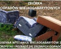 GMINA ZAGÓRZ: Wiosenna zbiórka odpadów wielkogabarytowych – przypomnienie