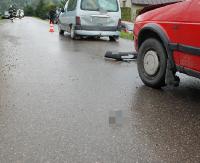 POWIAT BRZOZOWSKI: W wypadku uczestniczyły 3 pojazdy. Kobieta i dwoje dzieci trafiło do szpitala (ZDJĘCIA)