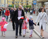 „Historia powinna być nauczycielką życia”. Sanoczanie uczcili Święto Konstytucji (FILM, ZDJĘCIA)