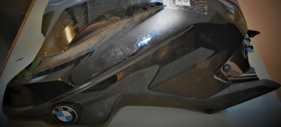 GRANICA: W częściach przenosił skradziony motocykl
